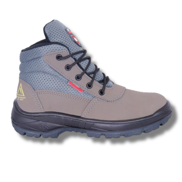 BOTINA ADVENTURE CINZA MICROFIBRA BICO PLÁSTICO - USO ELETRICISTA - KADESH - CA 46269