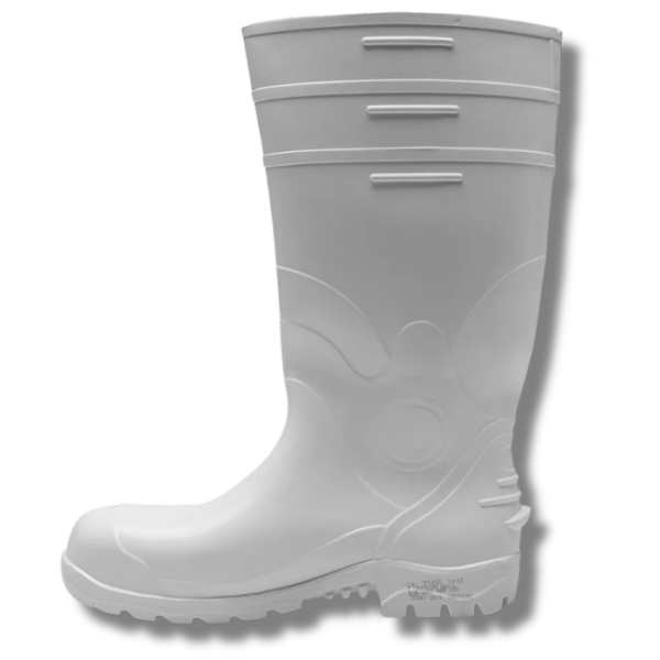 BOTA DE PVC BRANCA CANO LONGO BRACOL - CA 37455