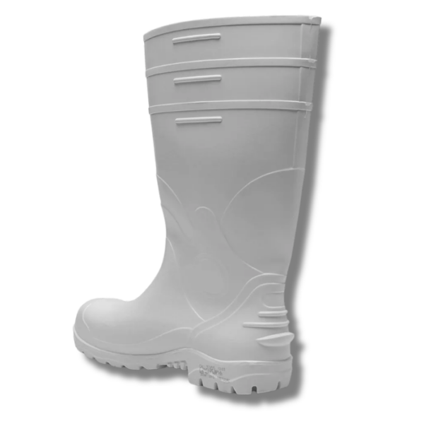 BOTA DE PVC BRANCA CANO LONGO BRACOL - CA 37455