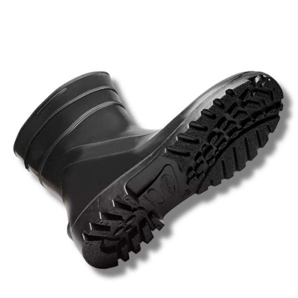 BOTA DE PVC PRETA CANO CURTO BRACOL - CA 37456