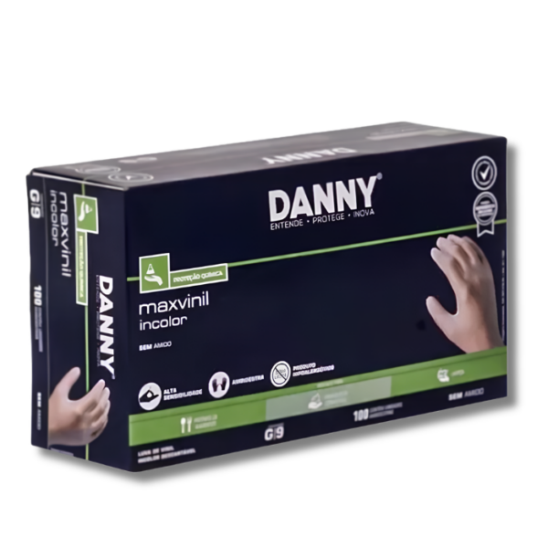LUVA DE PROCEDIMENTO VINIL SEM TALCO DANNY C.A 21120