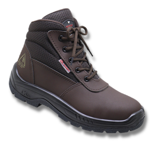 BOTINA ADVENTURE MARROM MICROFIBRA BICO PLÁSTICO - ELETRICISTA C.A 46269