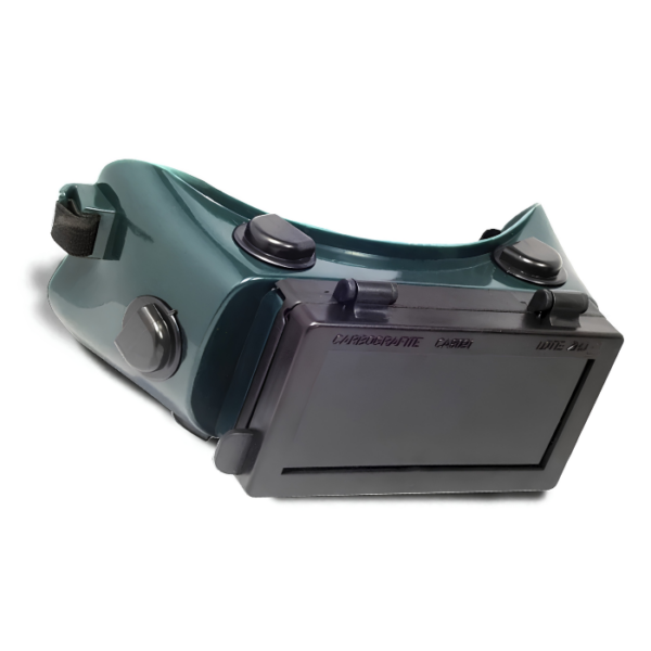 ÓCULOS REF. CG 500 C/VISOR ARTICULADO - CARBOGRAFITE - CA 8091