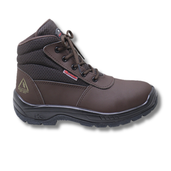 BOTINA ADVENTURE MARROM MICROFIBRA BICO PLÁSTICO - ELETRICISTA C.A 46269