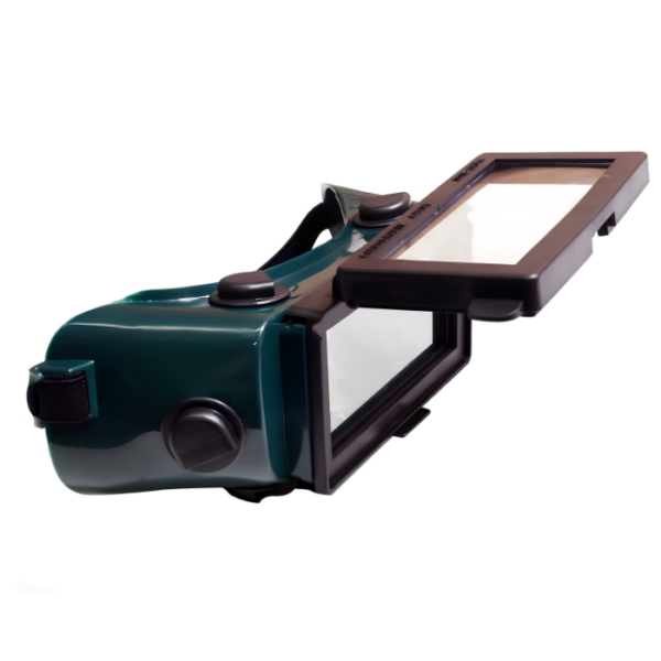 ÓCULOS REF. CG 500 C/VISOR ARTICULADO - CARBOGRAFITE - CA 8091