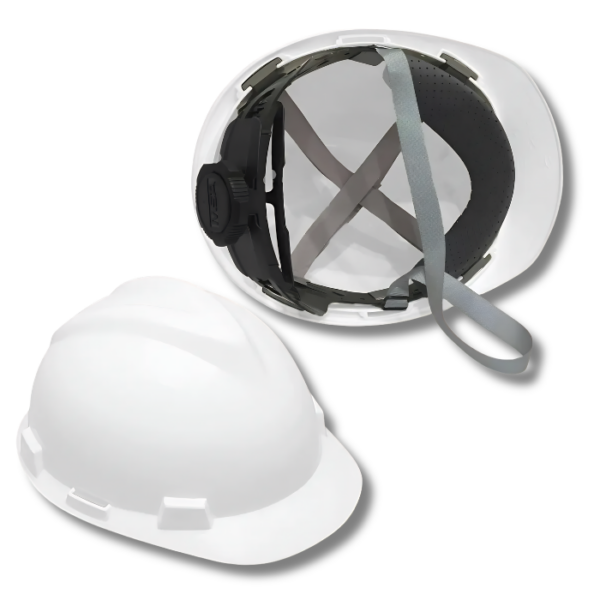 CAPACETE DE SEGURANÇA COM CARNEIRA CATRACA E JUGULAR M.S.A – CA 498