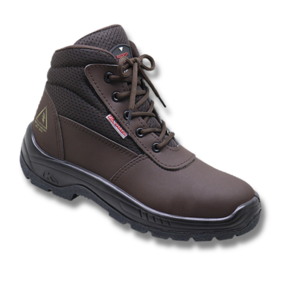 BOTINA ADVENTURE MARROM MICROFIBRA BICO PLÁSTICO - ELETRICISTA C.A 46269