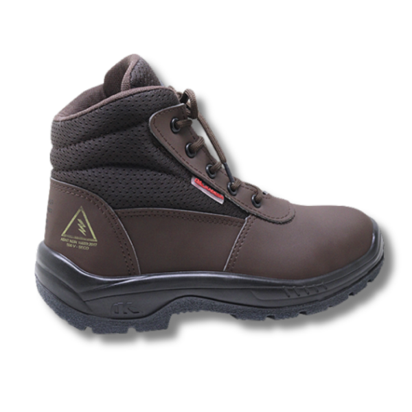 BOTINA ADVENTURE MARROM MICROFIBRA BICO PLÁSTICO - ELETRICISTA C.A 46269