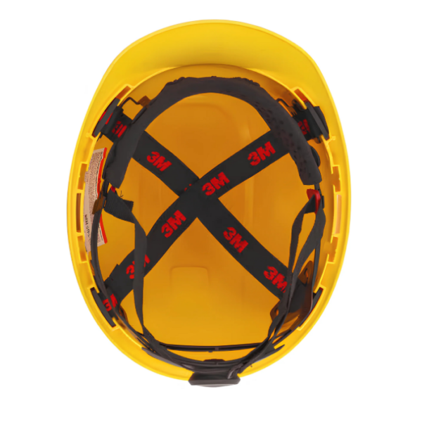 CAPACETE ABA FRONTAL COM CATRACA E JUGULAR MOD. H700 - 3M C.A 29638