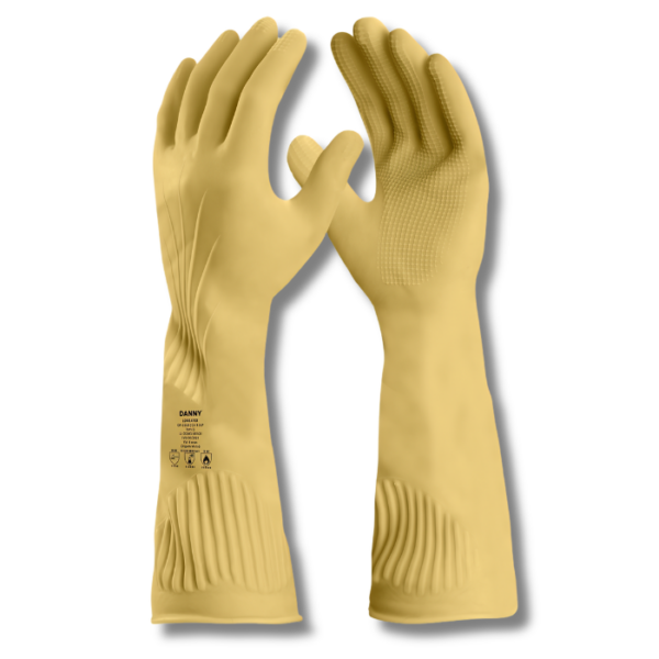 LUVA DE LATEX LONGATEX DANNY - CA 9567