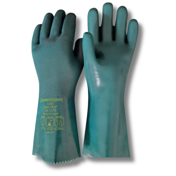 LUVA DE PVC PUNHO 35 CM - CA 1170