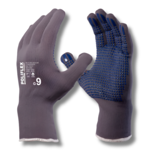 LUVA NYLON POLIFLEX COM PIGMENTO CINZA - CA 14997