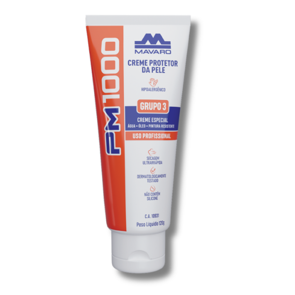 CREME PROTETOR GRUPO 3 PM1000 BISNAGA 120G  - CA10931 MAVARO