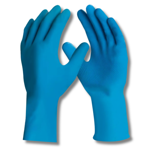 LUVA DE LATEX SILVER AZUL DANNY - CA 40730