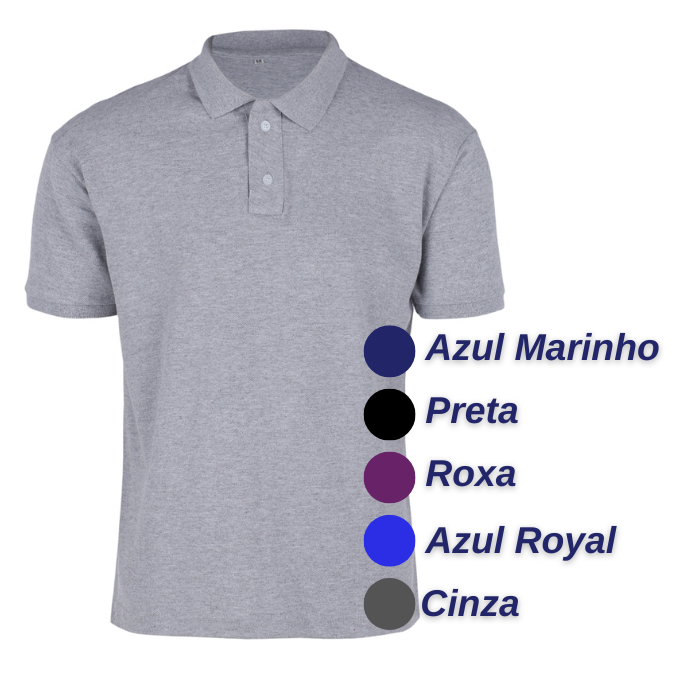 CAMISA POLO MANGA CURTA