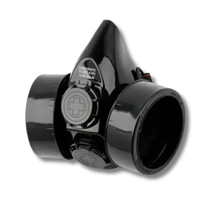 RESPIRADOR CG 306 - CARBOGRAFITE - CA 7072 - ESCOLHA O FILTRO