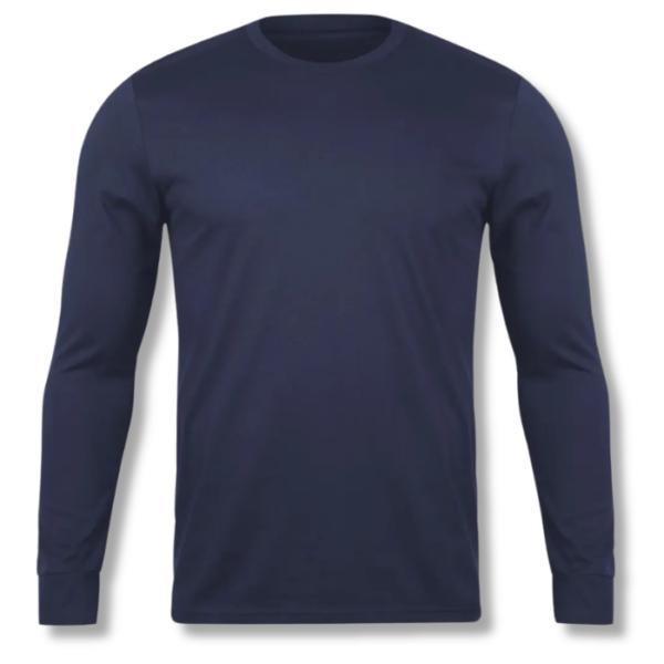 CAMISETA GOLA CARECA MANGA LONGA