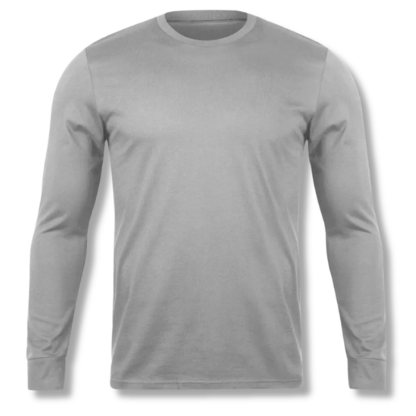 CAMISETA GOLA CARECA MANGA LONGA