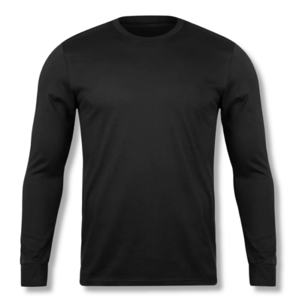 CAMISETA GOLA CARECA MANGA LONGA