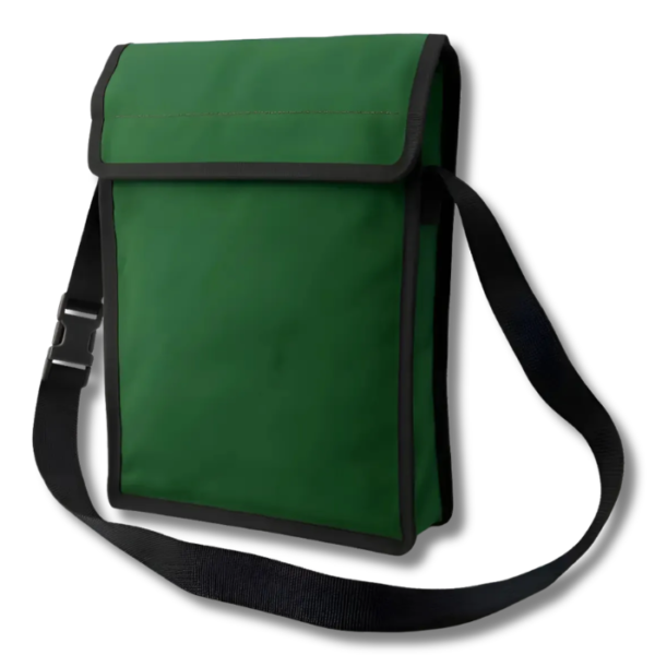 BOLSA EM LONA TIRA COLO COM TAMPA