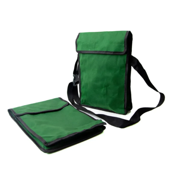 BOLSA EM LONA TIRA COLO COM TAMPA