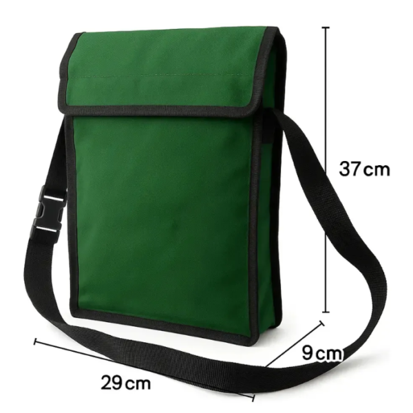 BOLSA EM LONA TIRA COLO COM TAMPA